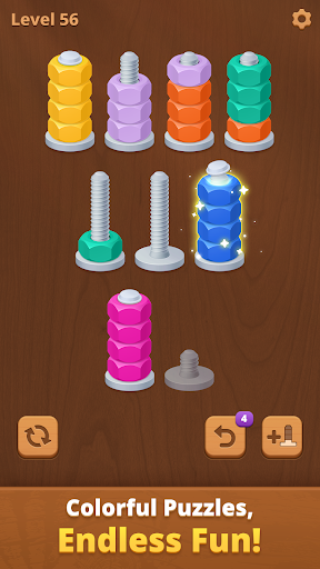 Yong'oqni saralash jumboq: Saralash o'yinlari