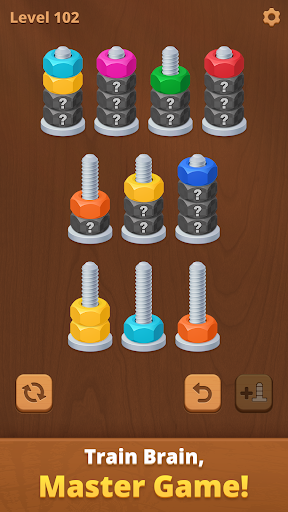 Yong'oqni saralash jumboq: Saralash o'yinlari